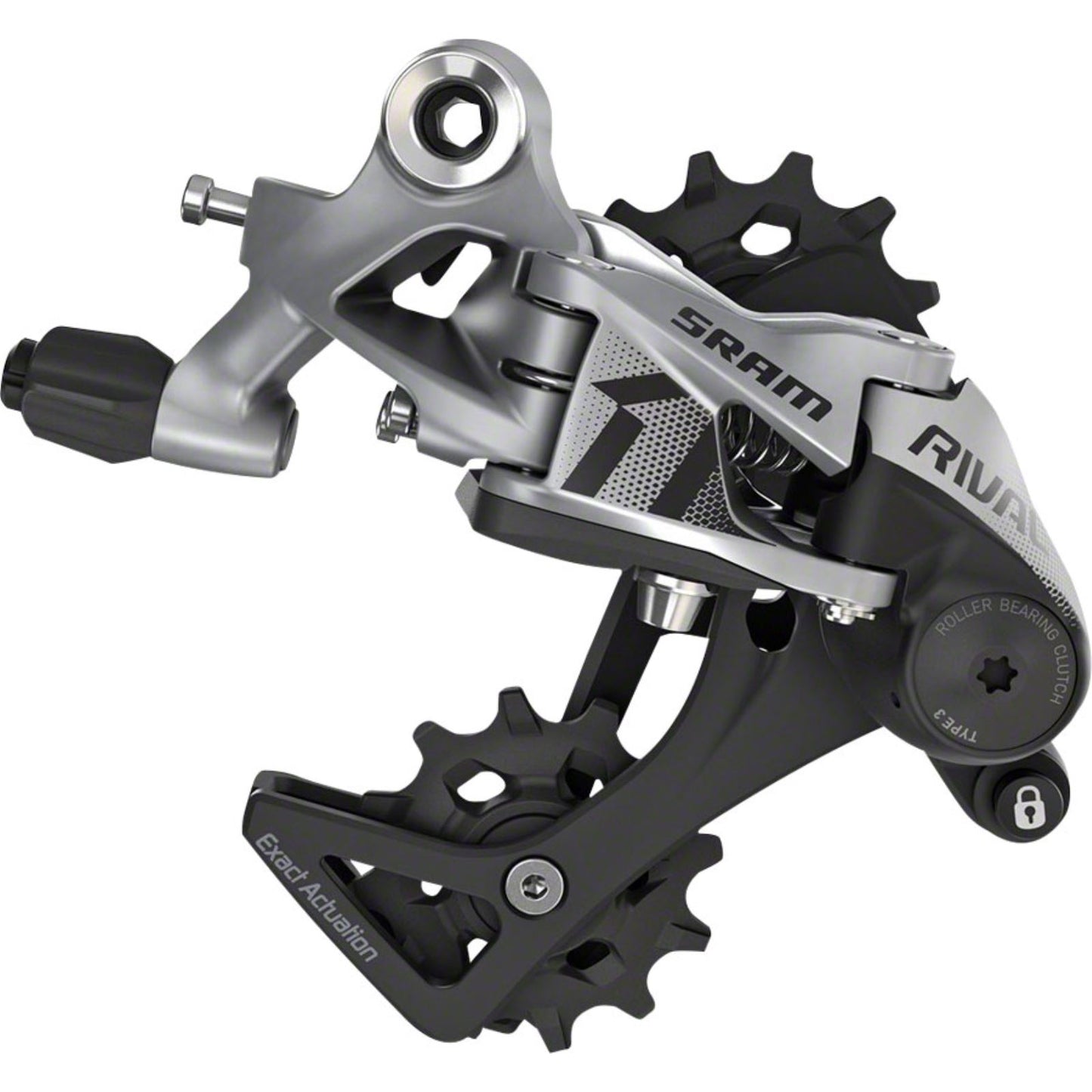 SRAM Rival1 Type 3.0 Rear Derailleur 11sp - Medium - Black [MPN: 00.7518.113.000]_1223611
