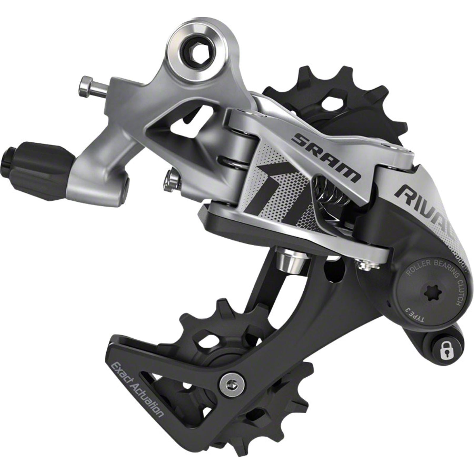 SRAM Rival1 Type 3.0 Rear Derailleur 11sp - Medium - Black [MPN: 00.7518.113.000]_1223611