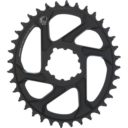 SRAM X-Sync 2 Eagle Direct Mount Oval Chainring - 34 Tooth - Black  [MPN: 11.6218.038.020]_1223264