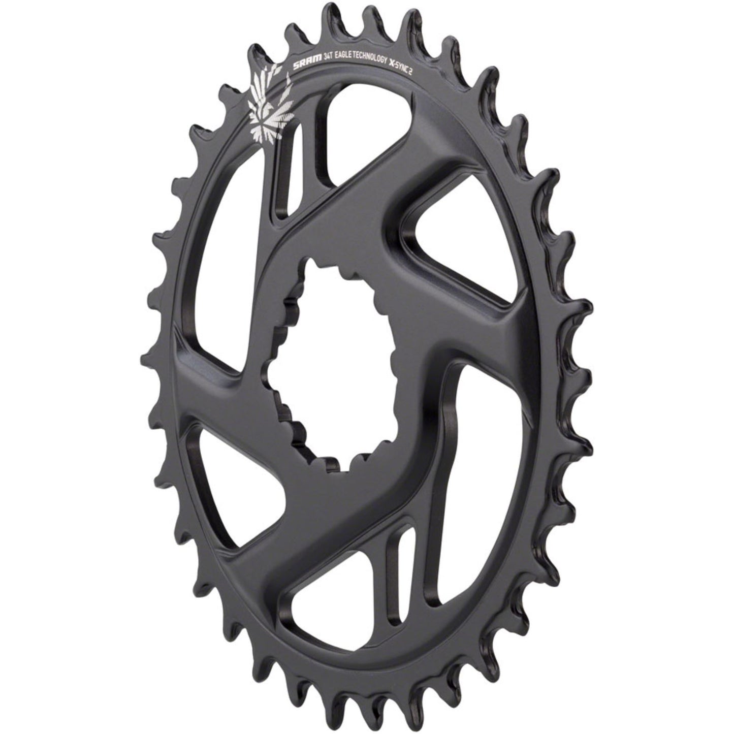 SRAM 12SP X-Sync 2 34T Chainring - Aluminum - Black [MPN: 11.6218.030.280]_1224826