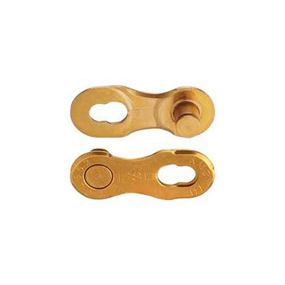KMC MissingLink - 12 Speed - Ti-N Gold - 2-Pieces [MPN: MissingLink-12 Ti Gold]_1111462