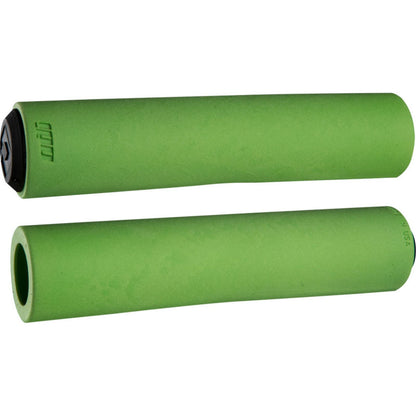 ODI F-1 Float Bike Grips 130mm - Green - Pair [MPN: D06FFN]_1223296