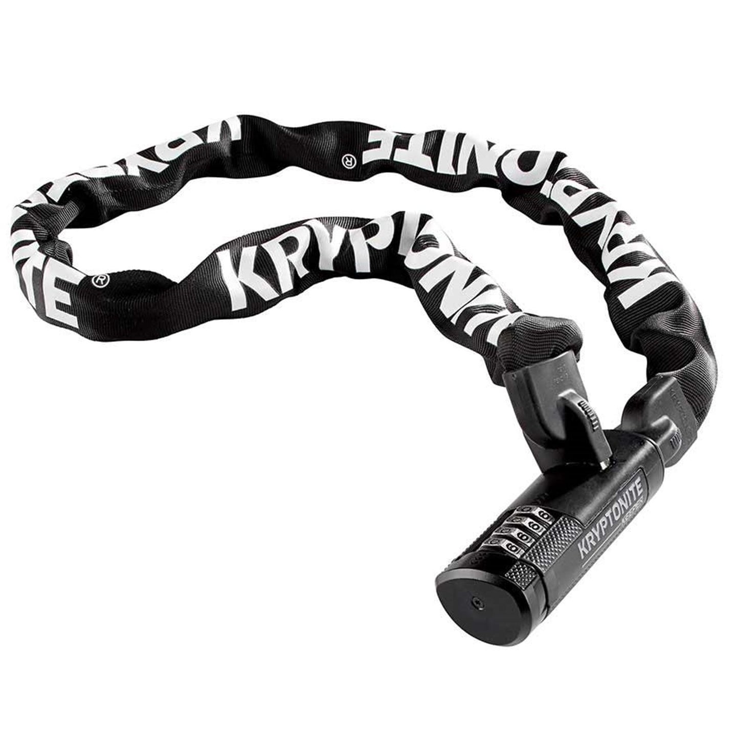 Kryptonite Keeper 712 Chain Bike Lock - Combination - 7mm/120cm - Black [MPN: 003298]_1111690