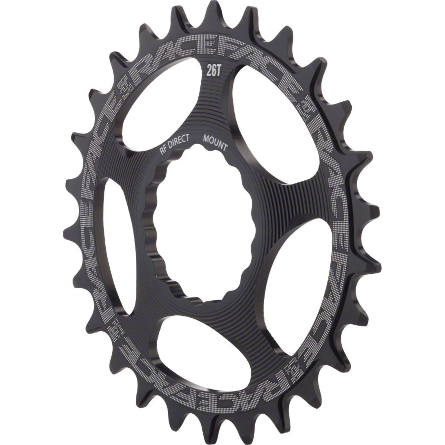 Race Face Cinch Direct Mount 24T Chainring - Aluminum - Black [MPN: RNWDM24BLK]_1225929