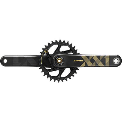 SRAM XX1 Eagle DUB Crankset 175mm - Gold - Boost [MPN: 00.6118.526.002]_1226793