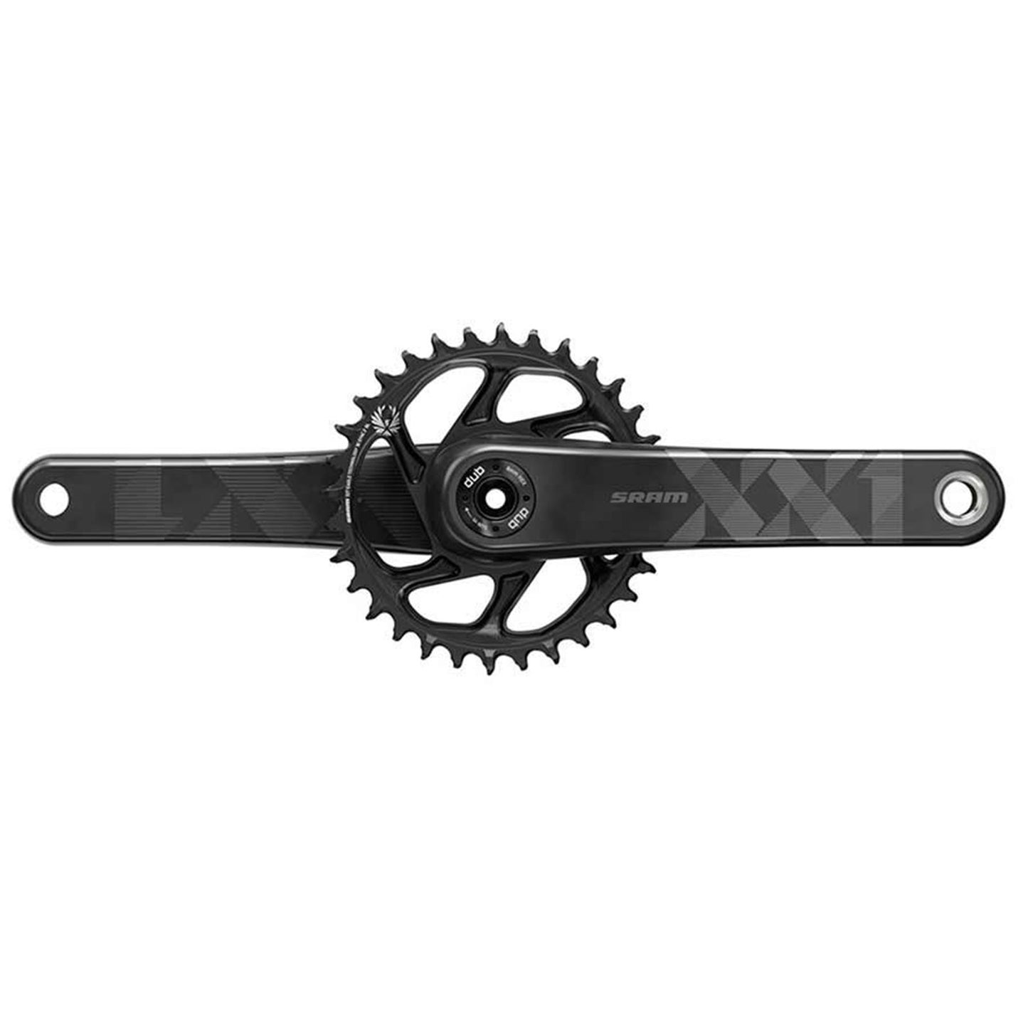 SRAM XX1 Eagle DUB Crankset 170mm - Black - Boost [MPN: 00.6118.526.007]_1111812