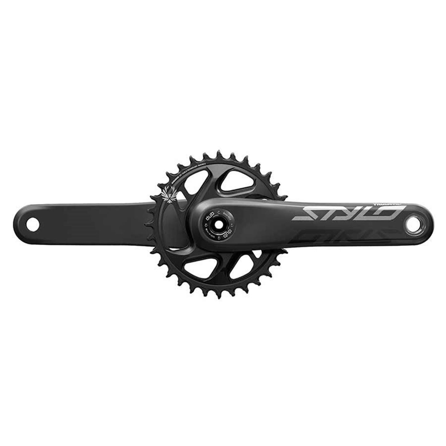 Truvativ Stylo Carbon DUB Crankset 170mm - Black - MTB [MPN: 00.6118.528.001]_1111876
