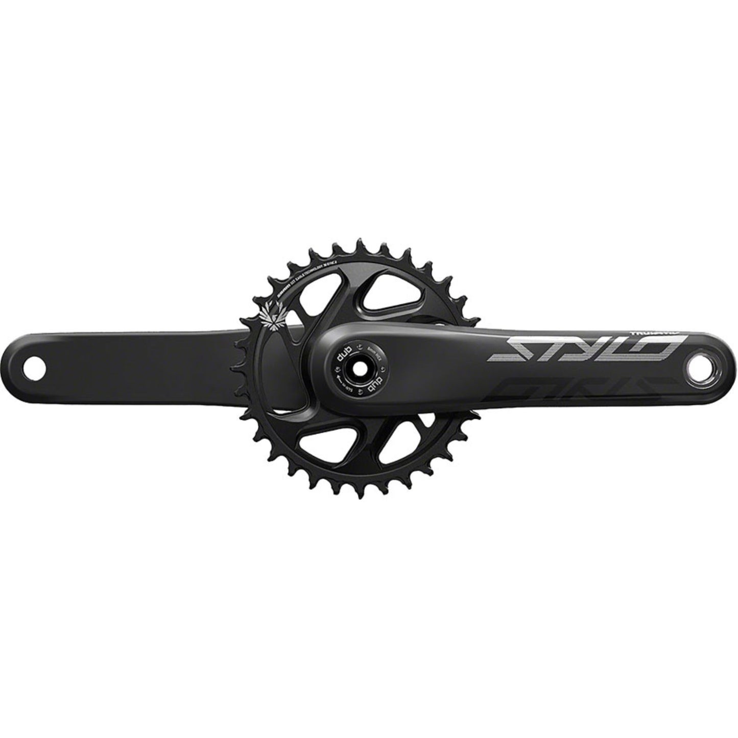 Truvativ Stylo Carbon DUB Crankset 170mm - Black - Boost [MPN: 00.6118.528.003]_1226704