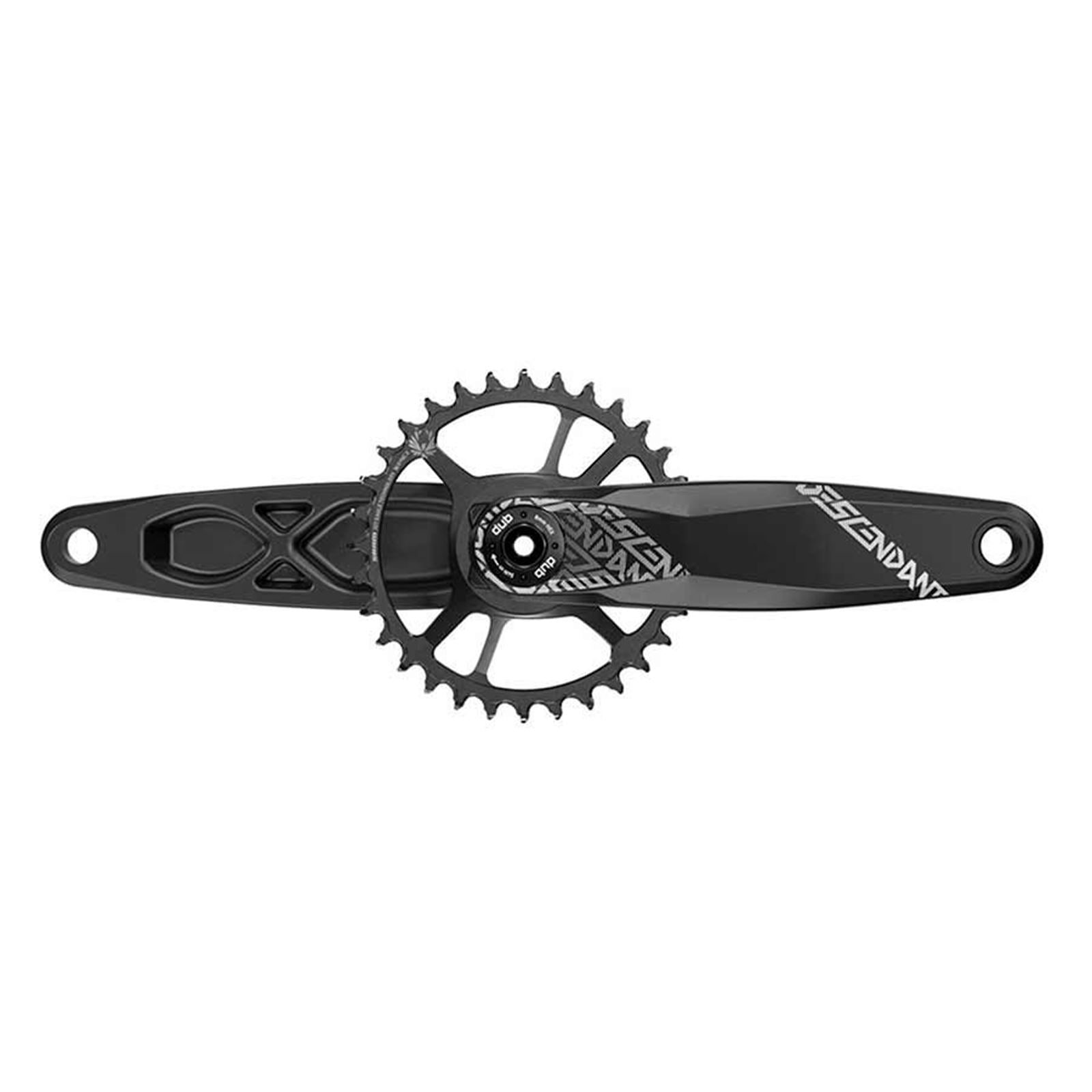 Truvativ Descendant 6K DUB Crankset Speed: 11/12 - 170mm - Black [MPN: 00.6118.532.003]_1111892