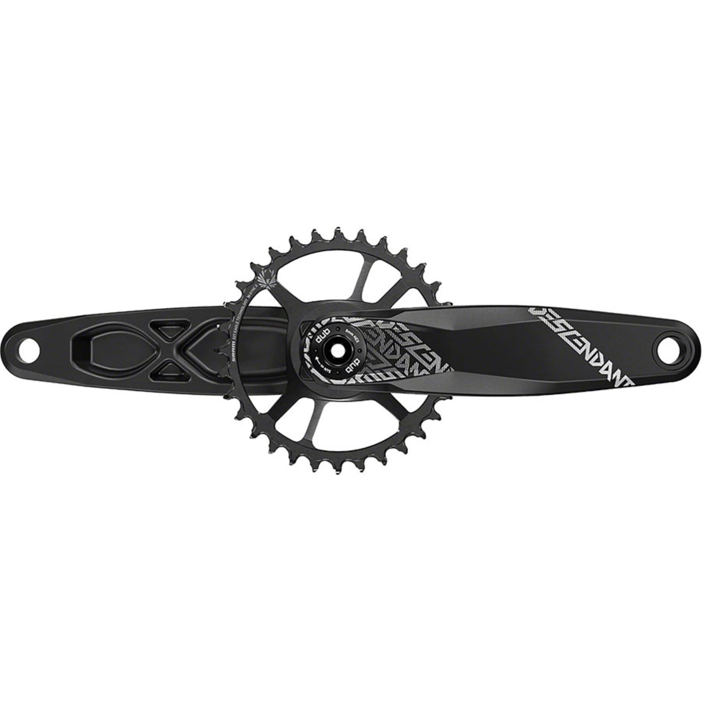 Truvativ Descendant 6K DUB Crankset Speed: 11/12 - 170mm - Black [MPN: 00.6118.532.003]_1226842
