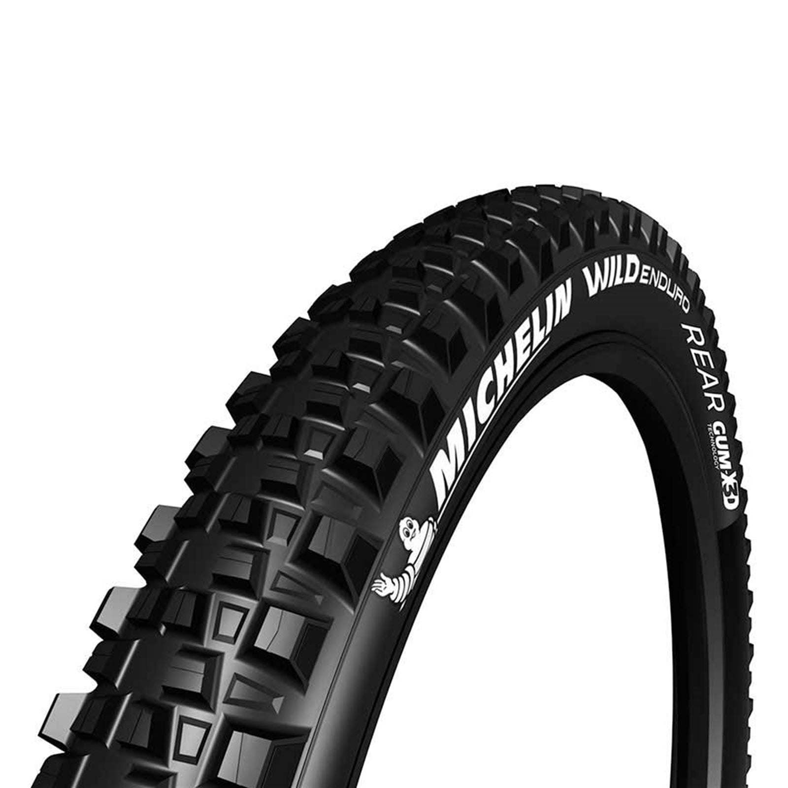 Michelin - Bicycle Wild Enduro Rear Bike Tire 27.5''x2.40 60TPI - Black 16077_1112174