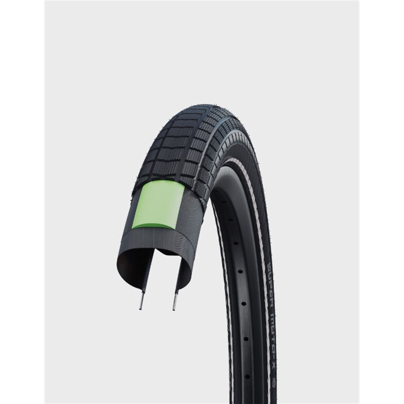 Schwalbe Super Moto-X Tire 26''x2.40 67TPI - Black 11101381.01_1174613