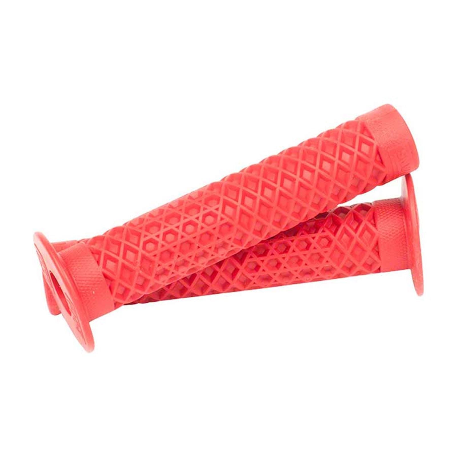 ODI Cult X Vans with Flanges Bike Grips 150mm - Red - Pair [MPN: A01VFBR]_1112487
