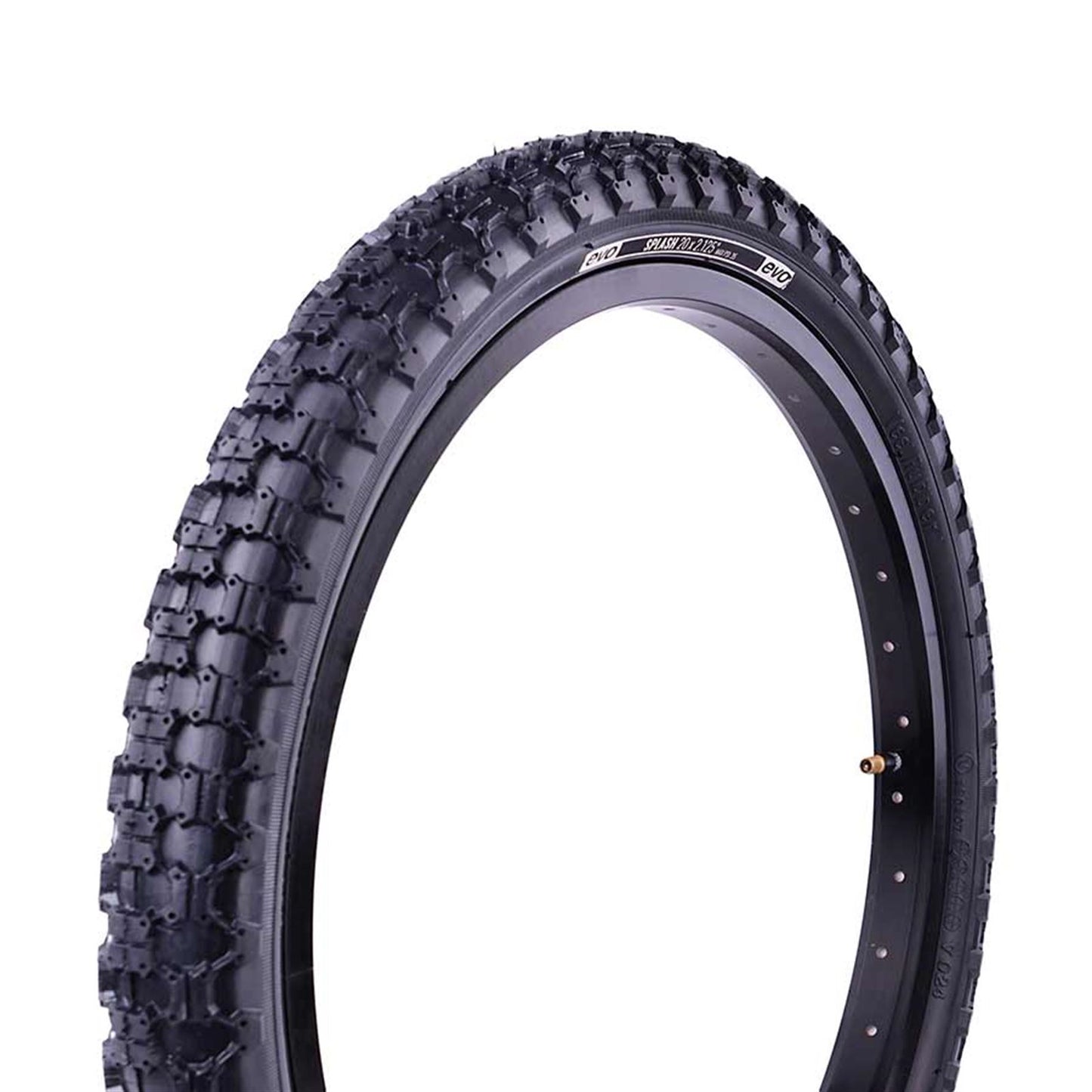EVO Splash Bike Tire 20''x2.125 - Black [MPN: VRB-024]_1112587