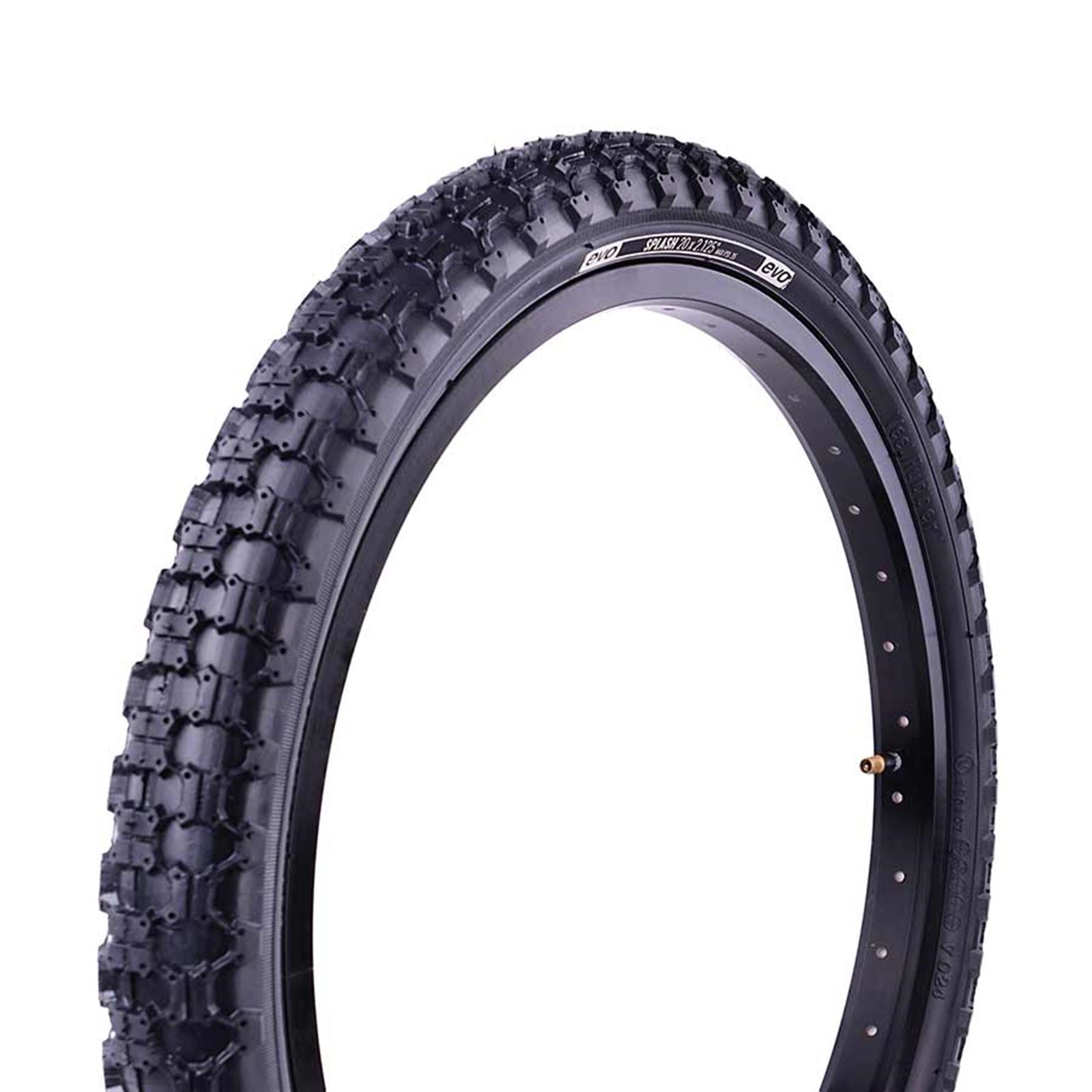 EVO Splash Bike Tire 20''x2.125 - Black [MPN: VRB-024]_1112587