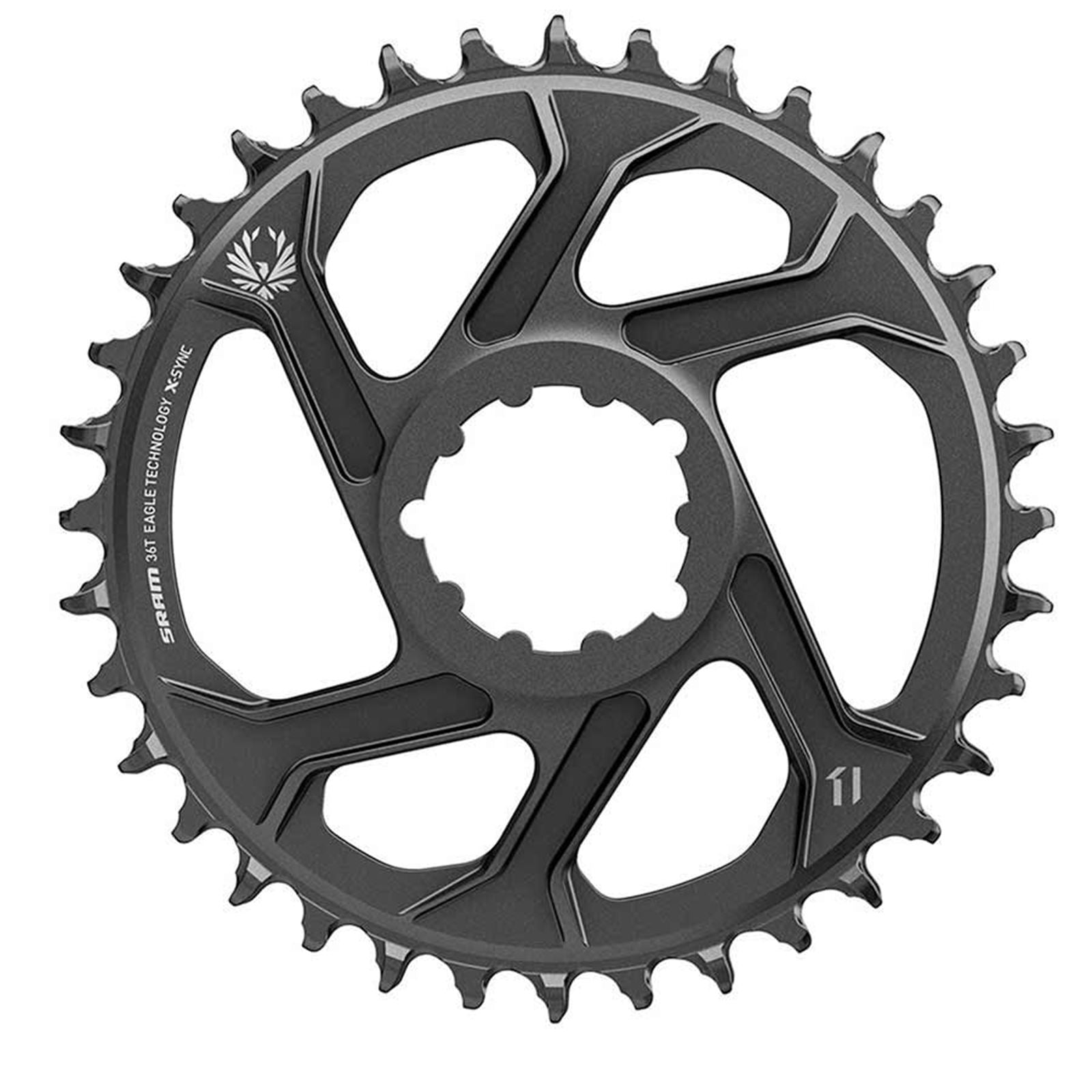 SRAM X-SYNC 2 SL 3mm Chainring  Teeth: 36 - Aluminum - Black [MPN: 11.6218.040.007]_1113069