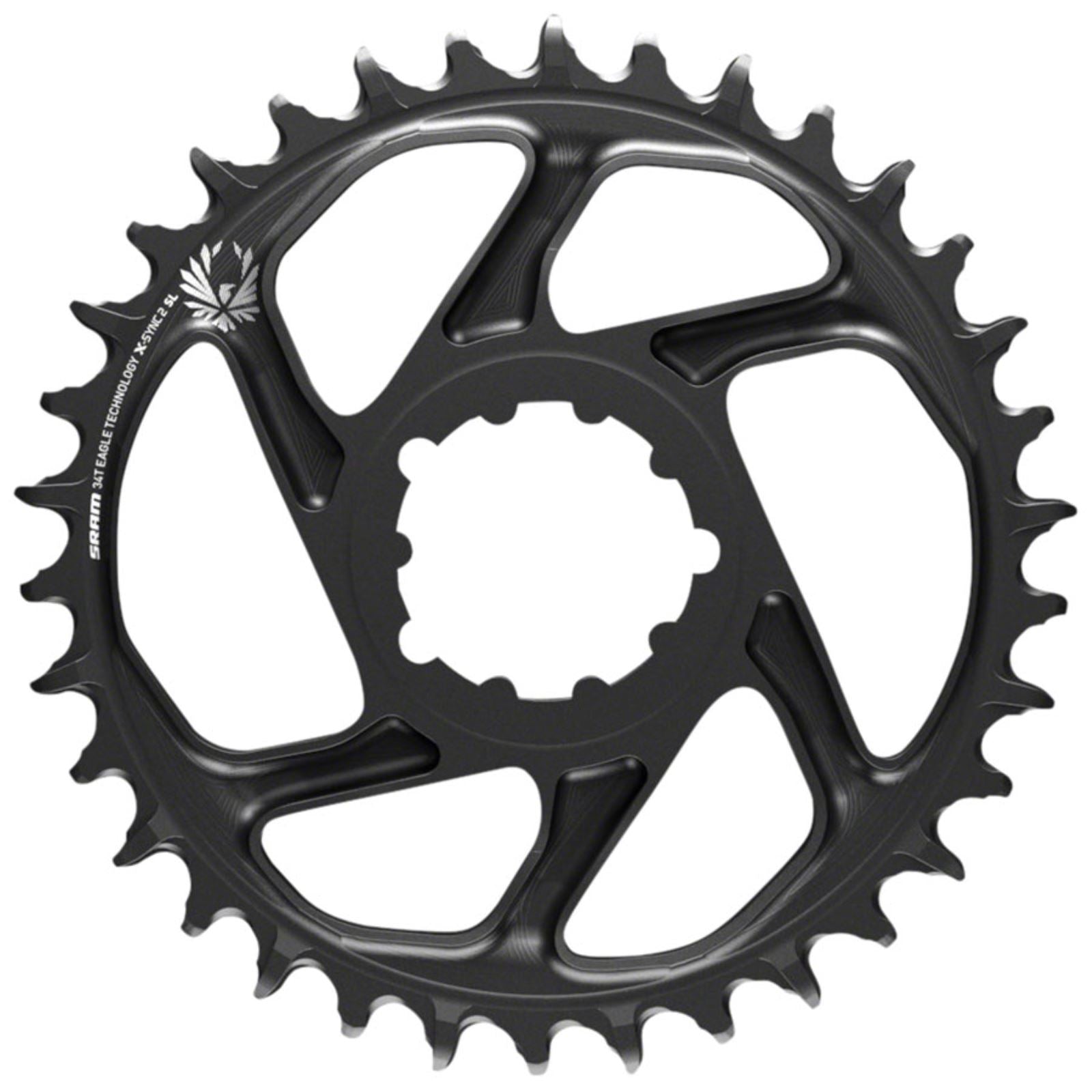 SRAM X-SYNC 2 SL 3mm Chainring  Teeth: 36 - Aluminum - Black [MPN: 11.6218.040.007]_1233413