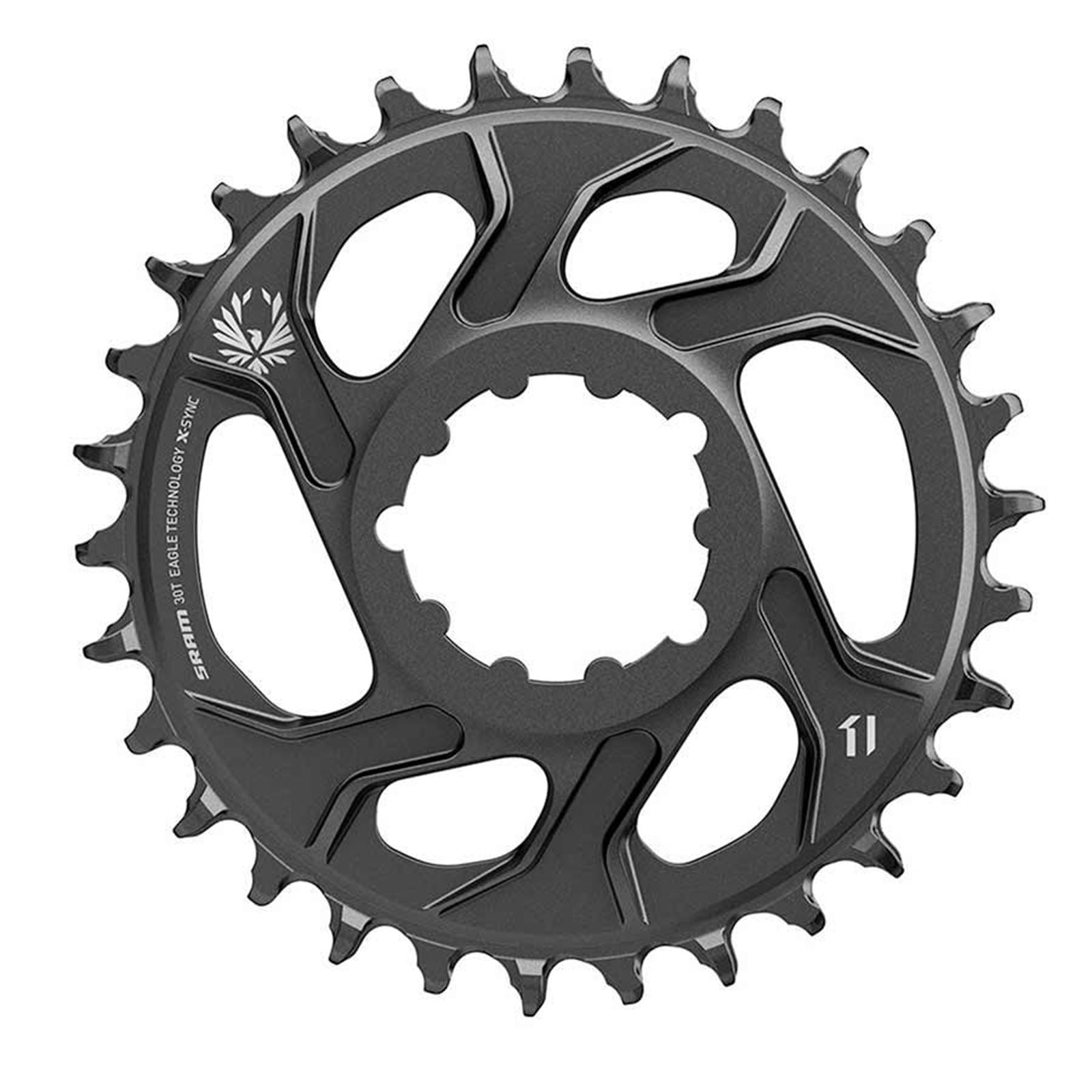 SRAM X-SYNC 2 Steel 3mm Chainring Teeth: 30 - Steel - Black [MPN: 11.6218.041.003]_1113053