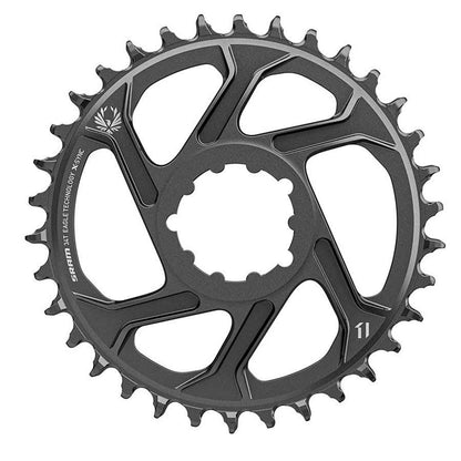 SRAM X-SYNC 2 Steel 3mm Chainring Teeth: 34 - Steel  Black [MPN: 11.6218.041.005]_1113055