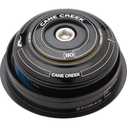 Cane Creek 110 Zerostack Tapered Headset Complete ZS44/28.6/H8 | ZS56/40 - Black [MPN: BAA0825K]_1319938