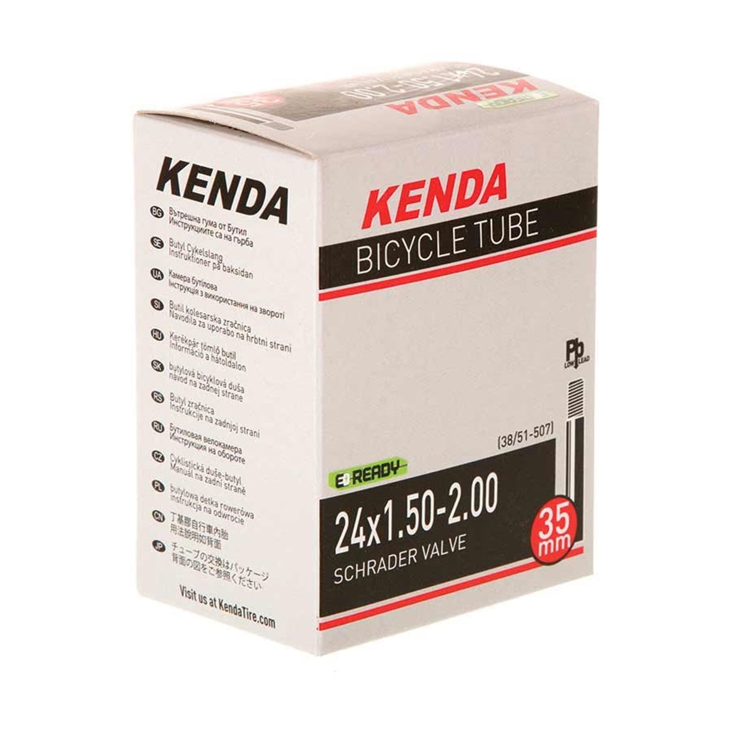 Kenda - Bicycle Schrader Bike Tube, Length: 35mm 24'' [MPN: 5K300481]_1113170