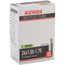Kenda - Bicycle Schrader Bike Tube, Length: 35mm 26'' [MPN: 12260003]_1269922