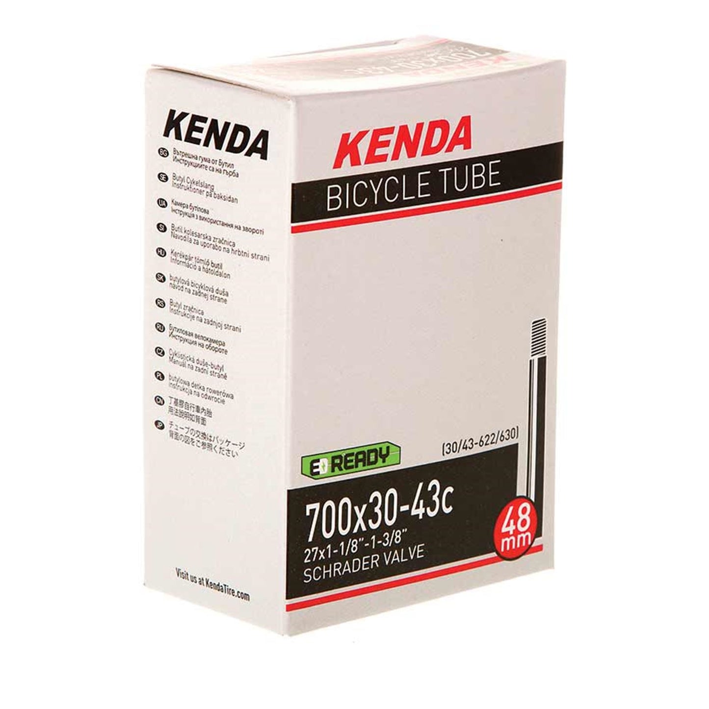 Kenda - Bicycle Schrader Bike Tube, Length: 35mm 20'' [MPN: (SWITCH TO US PO) 12200011]_1113235