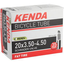 Kenda - Bicycle Schrader Bike Tube, Length: 35mm 20'' [MPN: (SWITCH TO US PO) 12200011]_1270671