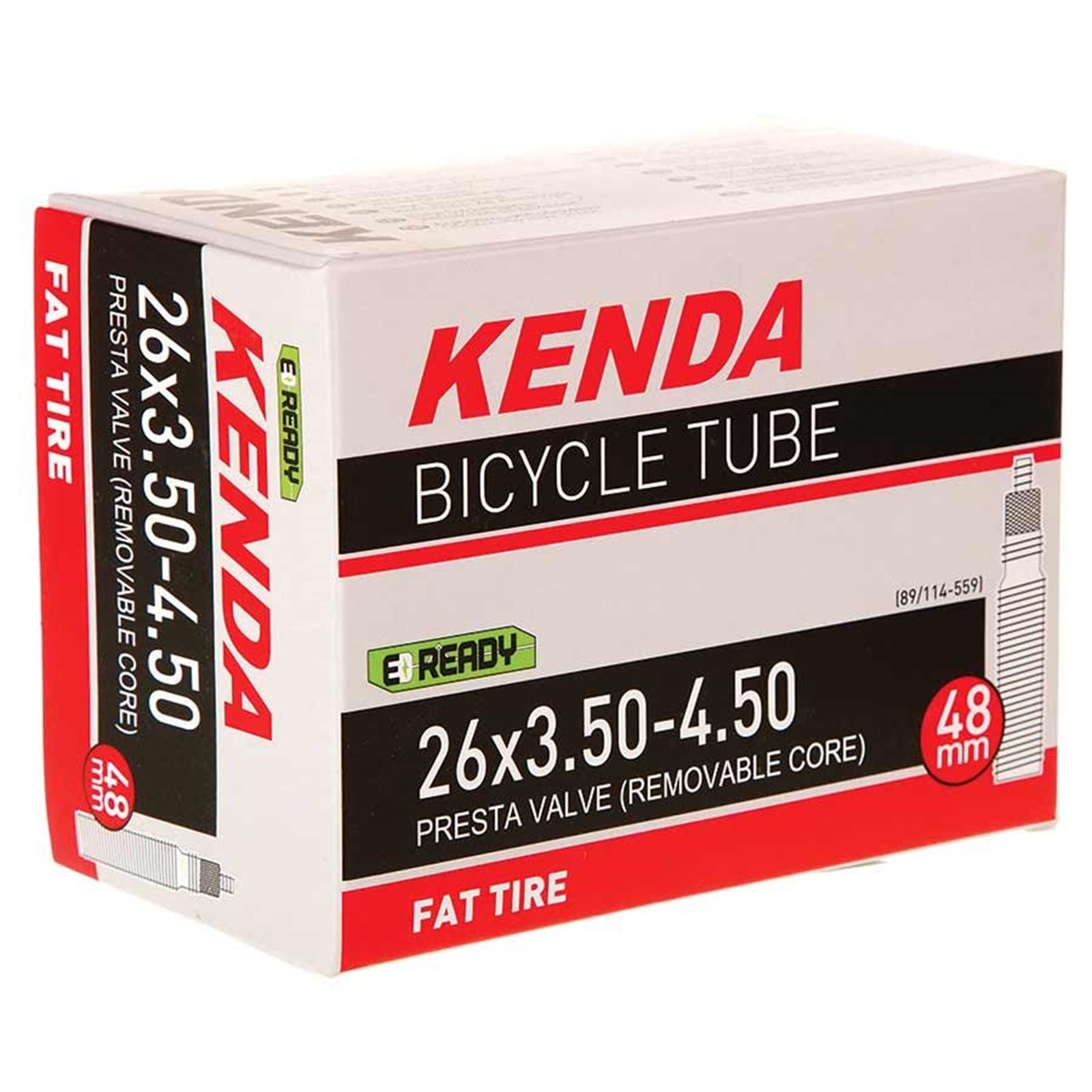 Kenda - Bicycle Presta, Bike Tube, Presta, Length: 32mm 20'' [MPN: 12200002]_1113238