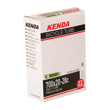 Kenda - Bicycle Presta-Removable Valve Core Bike Tube, Length: 60mm - 700Cx28-35C [MPN: 12700009]_1113206