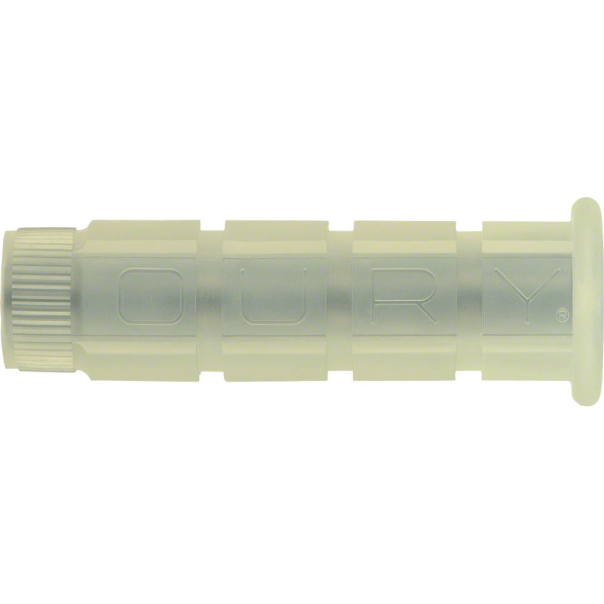 Oury Single Compound Bike Grips 114mm - Glow-in-the-Dark - Pair [MPN: OSCGOG28]_1230208