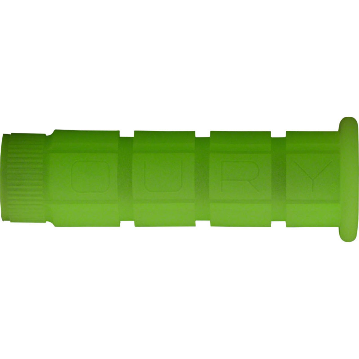 Oury Single Compound Bike Grips 114mm - Glow-in-the-Dark - Pair [MPN: OSCGOG28]_1230209