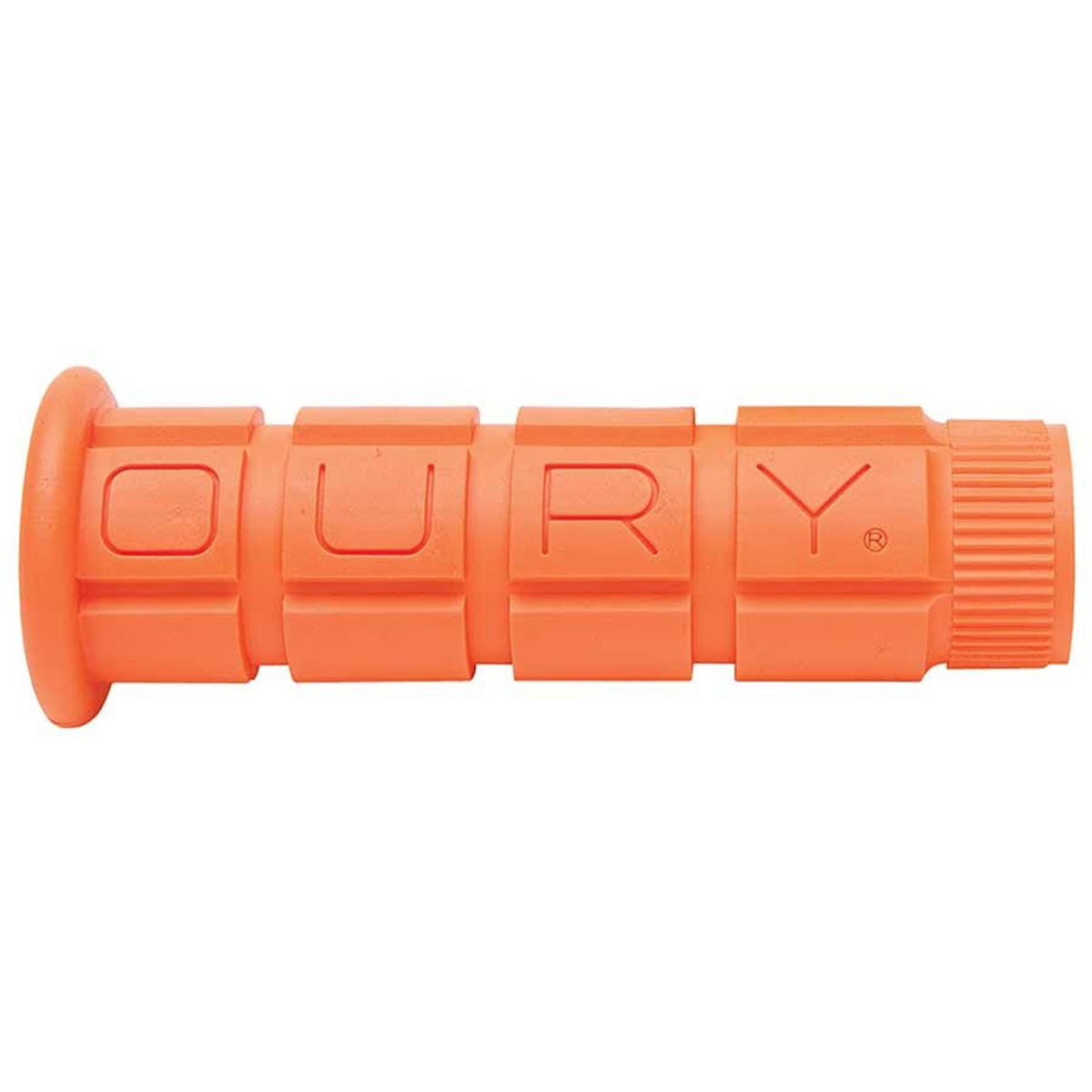 Oury Single Compound Bike Grips 114mm - Orange - Pair [MPN: OSCGOG90]_1113213