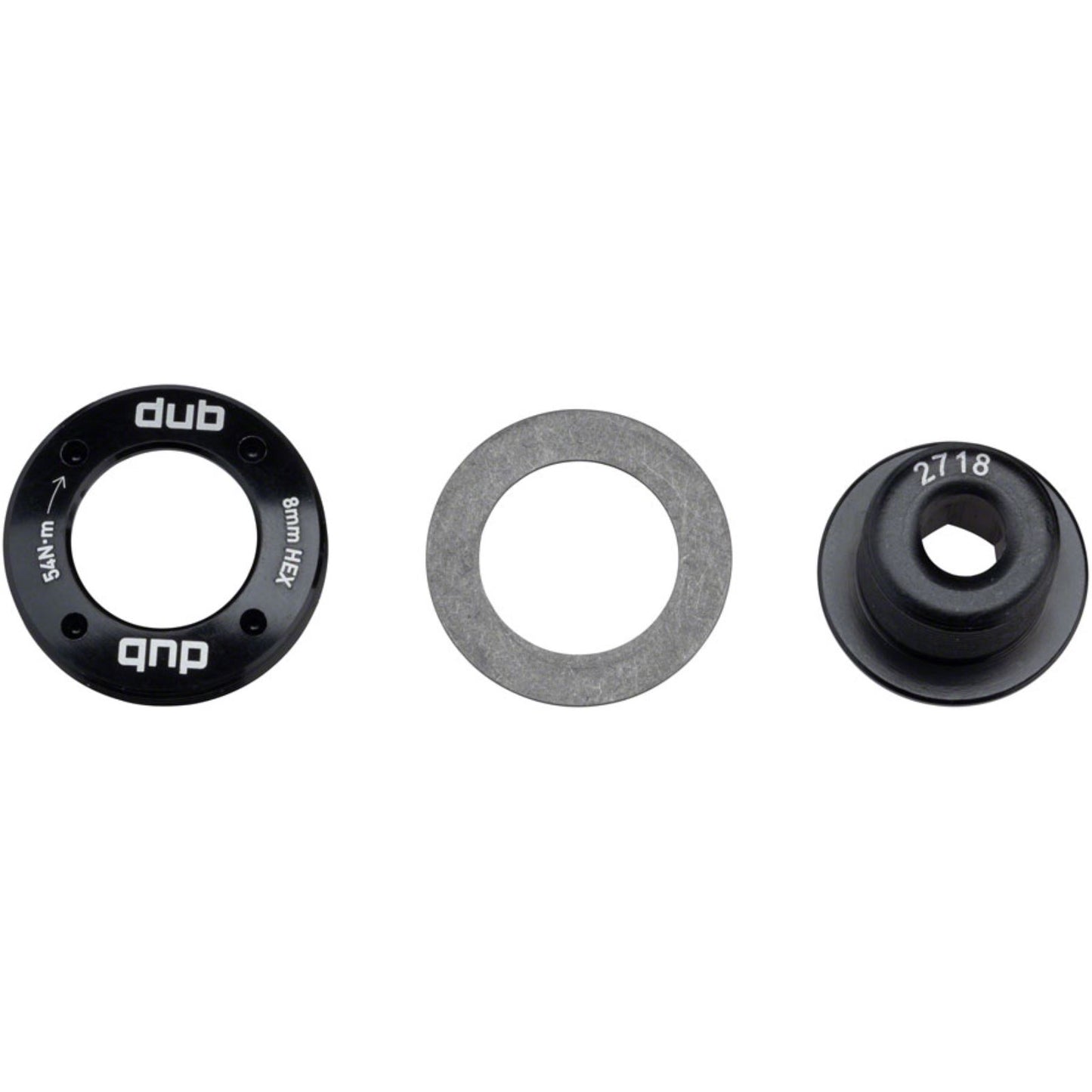 SRAM Truvativ DUB M18 Crank Bolt and M30 Self-Extracting Cap - Black  [MPN: 11.6118.060.001]_1233406