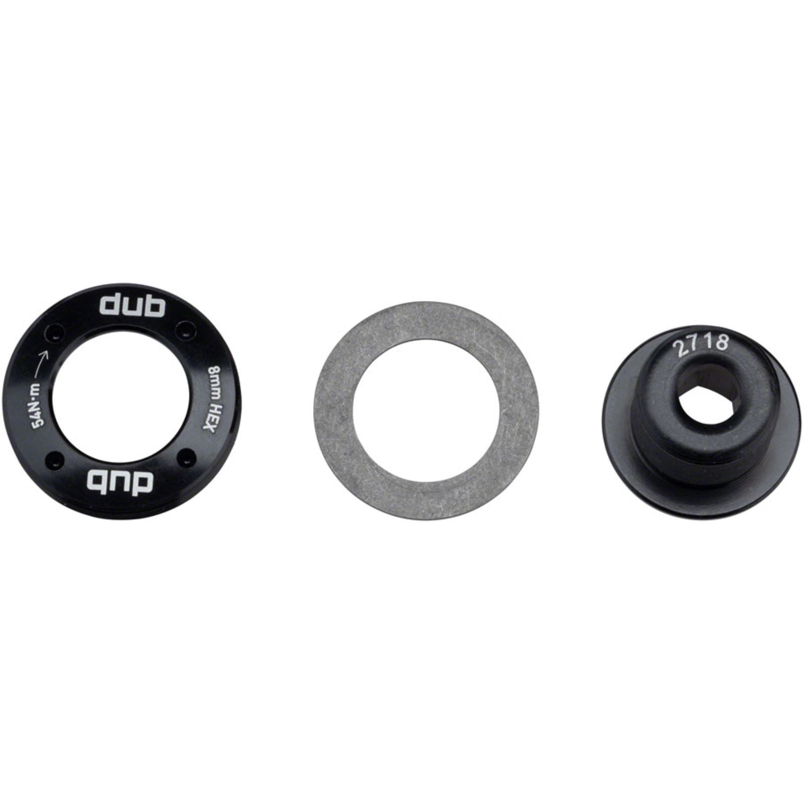 SRAM Truvativ DUB M18 Crank Bolt and M30 Self-Extracting Cap - Black  [MPN: 11.6118.060.001]_1233406