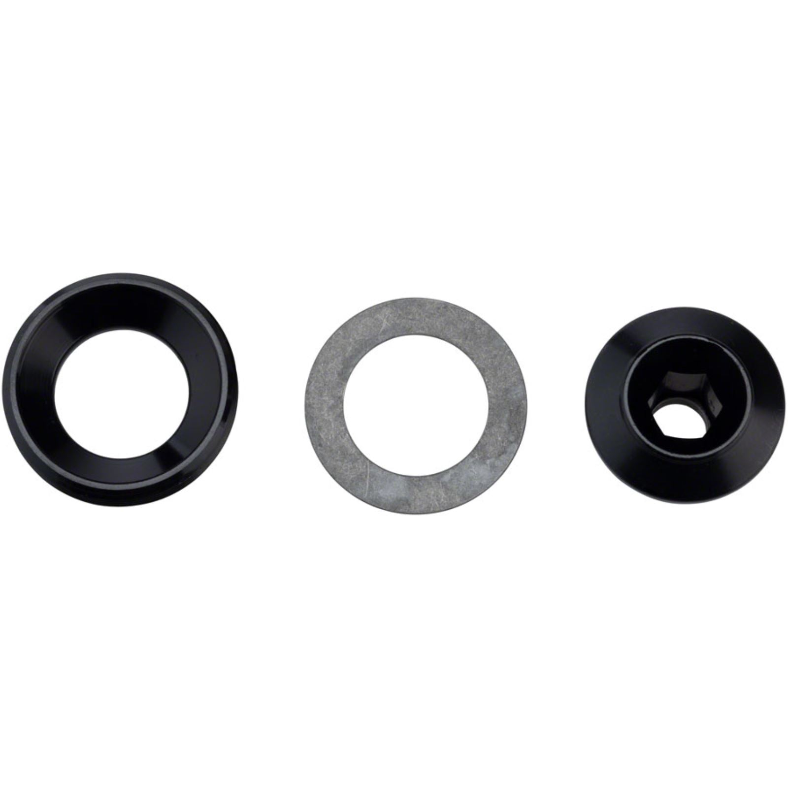 SRAM Truvativ DUB M18 Crank Bolt and M30 Self-Extracting Cap - Black  [MPN: 11.6118.060.001]_1233407