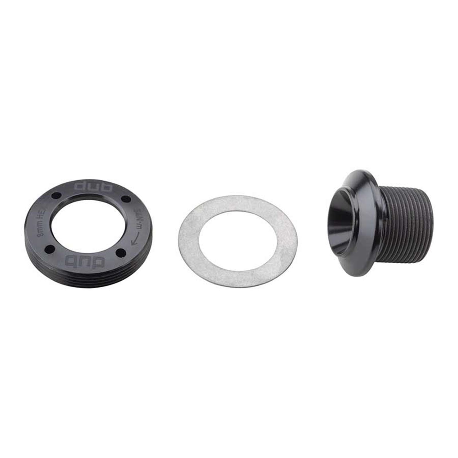 SRAM DUB Crank Arm Bolt Kit - Black Stealth  [MPN: 11.6118.061.000]_1113555