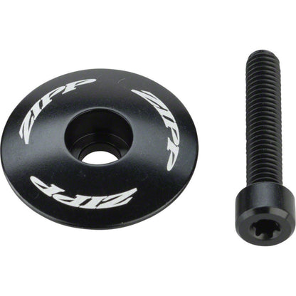 Zipp Top Cap and Bolt - 1-1/8''- Black [MPN: 11.6518.002.000]_1213518
