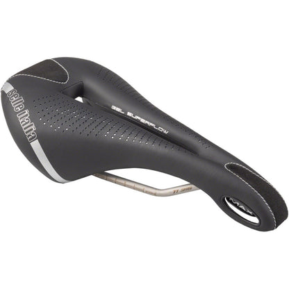 Selle Italia MAX FLITE Gel Superflow Bike Saddle 290 x 146mm - Unisex - Black [MPN: 024H901IKC002]_1256075