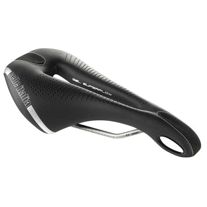 Selle Italia MAX FLITE Gel Superflow Bike Saddle 290 x 146mm - Unisex - Black [MPN: 024H901IKC002]_1113812