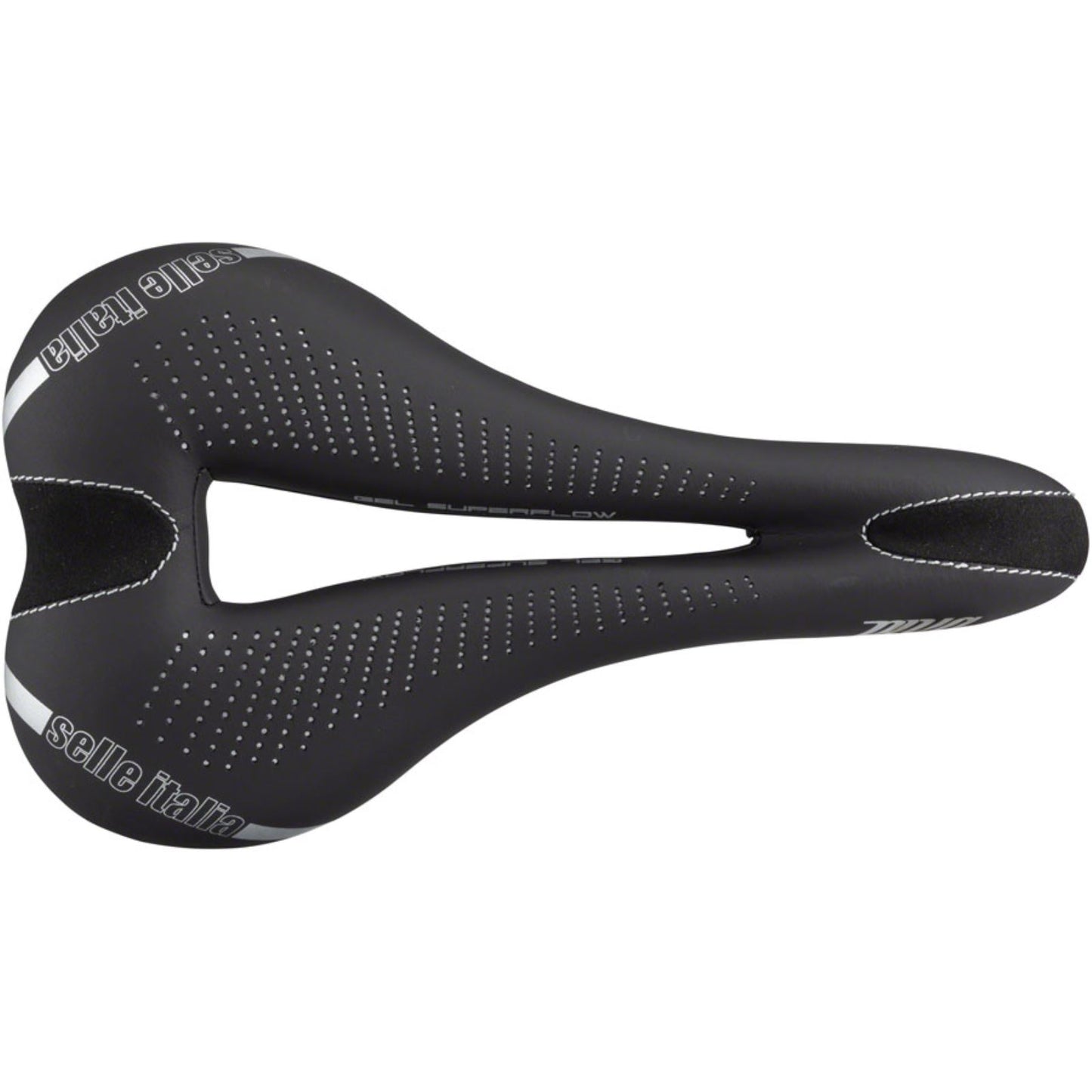 Selle Italia DIVA Gel Superflow Bike Saddle 270 x 152mm - Women - Black 013H901IKC001_1247700