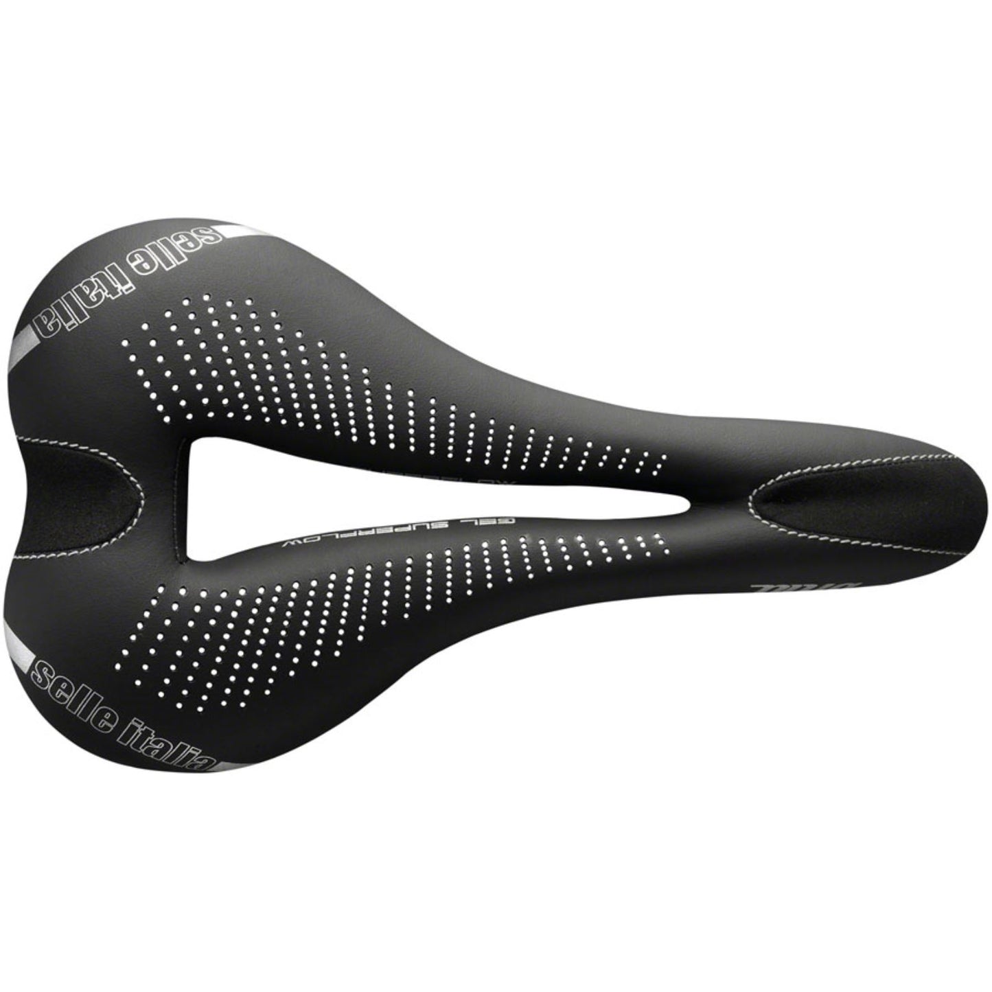 Selle Italia DIVA Gel Superflow Bike Saddle 270 x 135mm - Women - Black 013H601IKC001_1248803