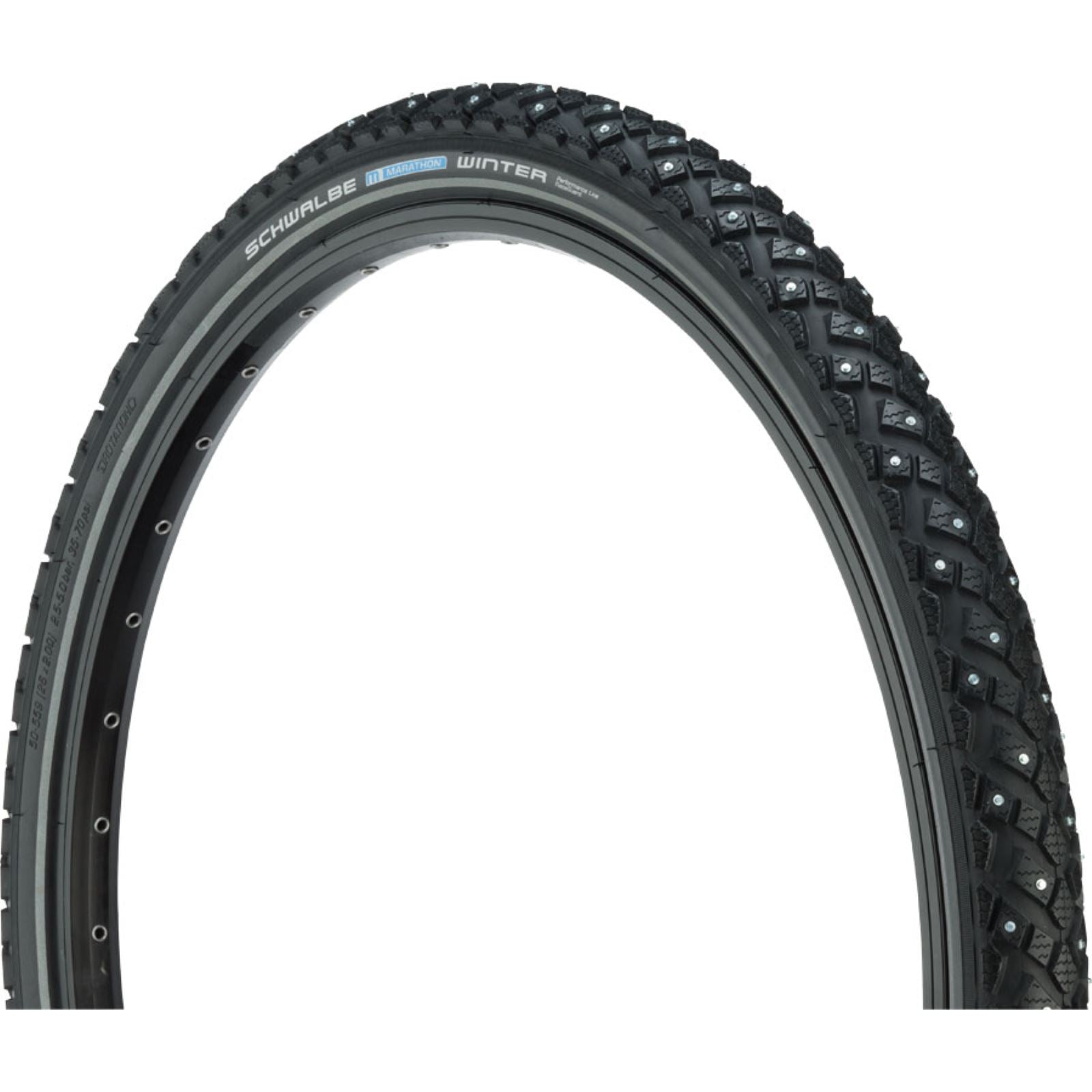 Schwalbe Marathon Winter Plus Bike Tire 26''x2.00 67TPI - Black 11100598.01_1221603