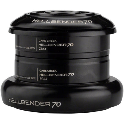 Cane Creek Hellbender 70 ZS/External Headset Complete ZS44/28.6/H8 | EC44/40 Black [MPN: BAA1187K]_1241015