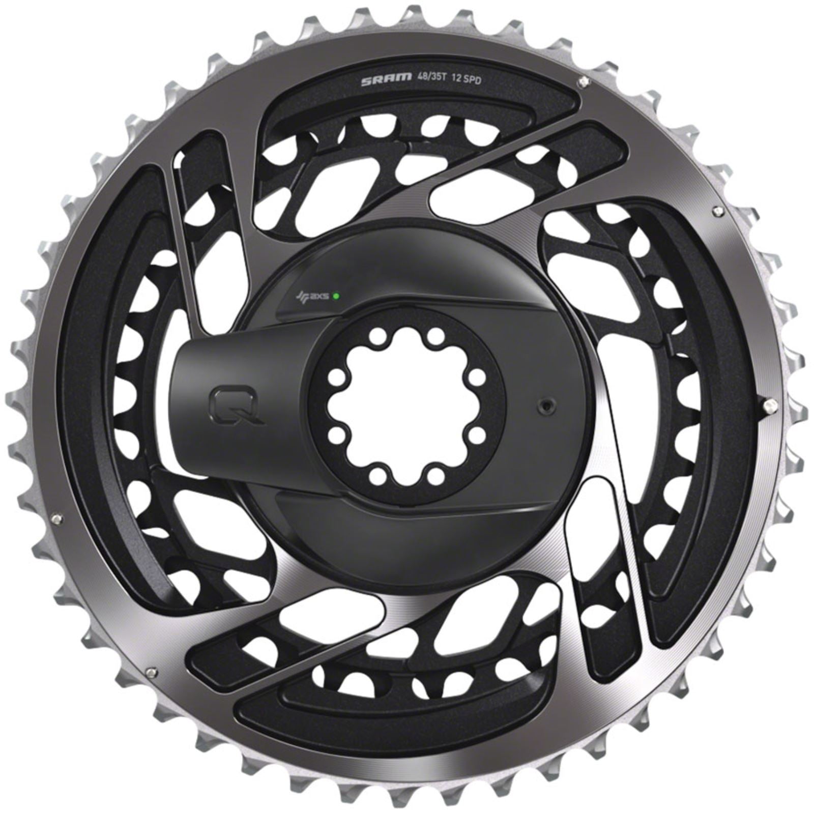 SRAM Red AXS Quarq Power Meter Crankset 175mm - Black - Road [MPN: 00.3018.207.175]_1242525