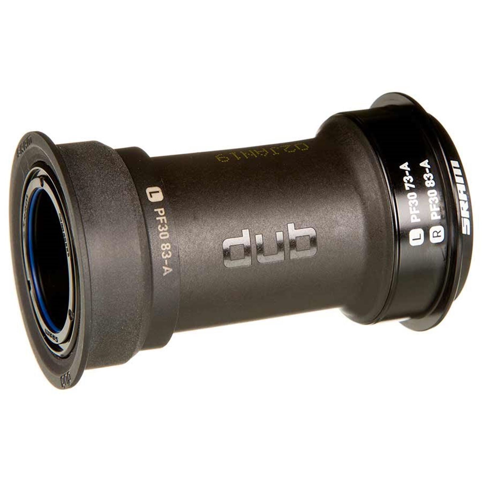 SRAM DUB PressFit30 Bottom Bracket - PF30, 83mm, Road, Black  [MPN: 00.6418.028.002]_1114188