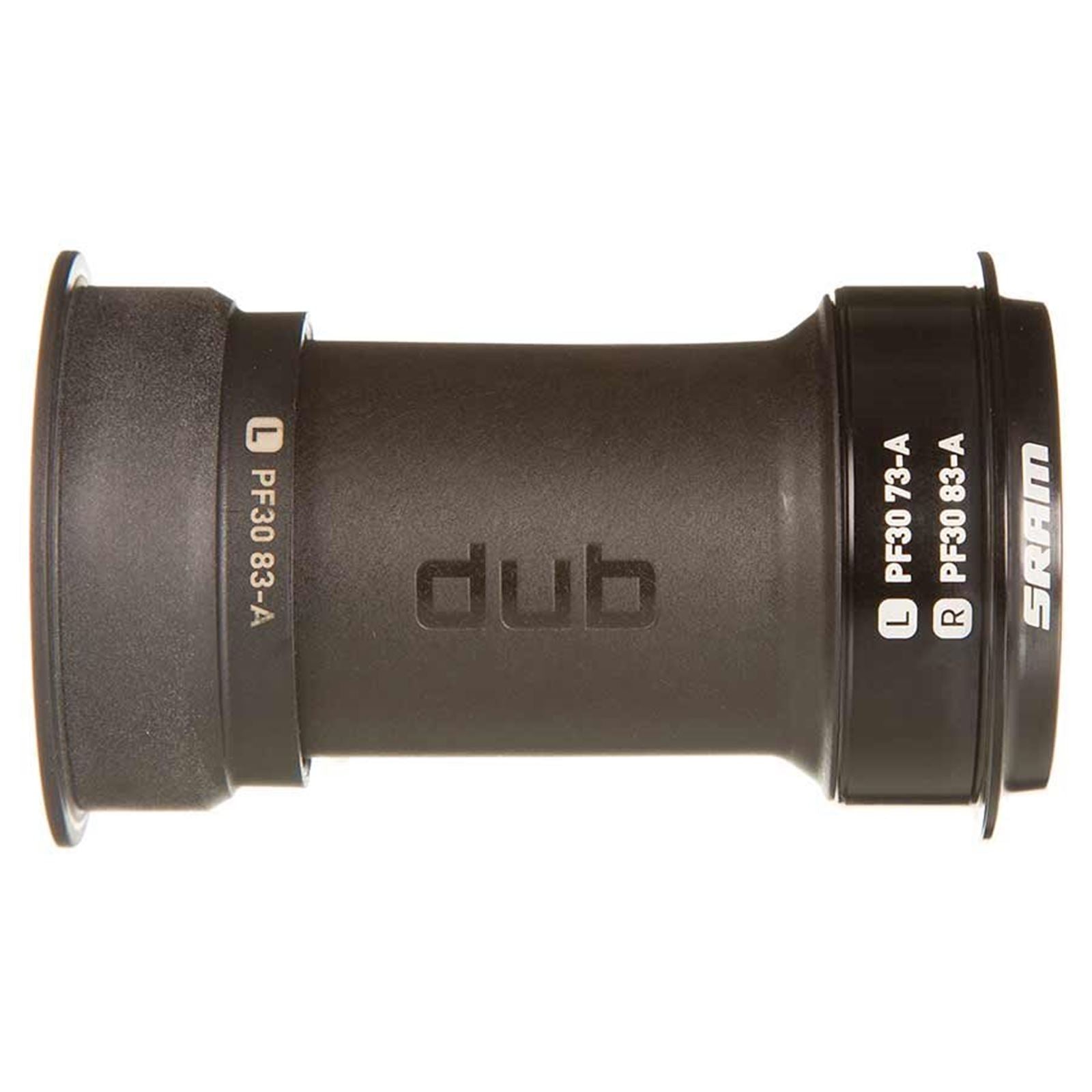SRAM DUB PressFit30 Bottom Bracket - PF30, 83mm, Road, Black  [MPN: 00.6418.028.002]_1114189
