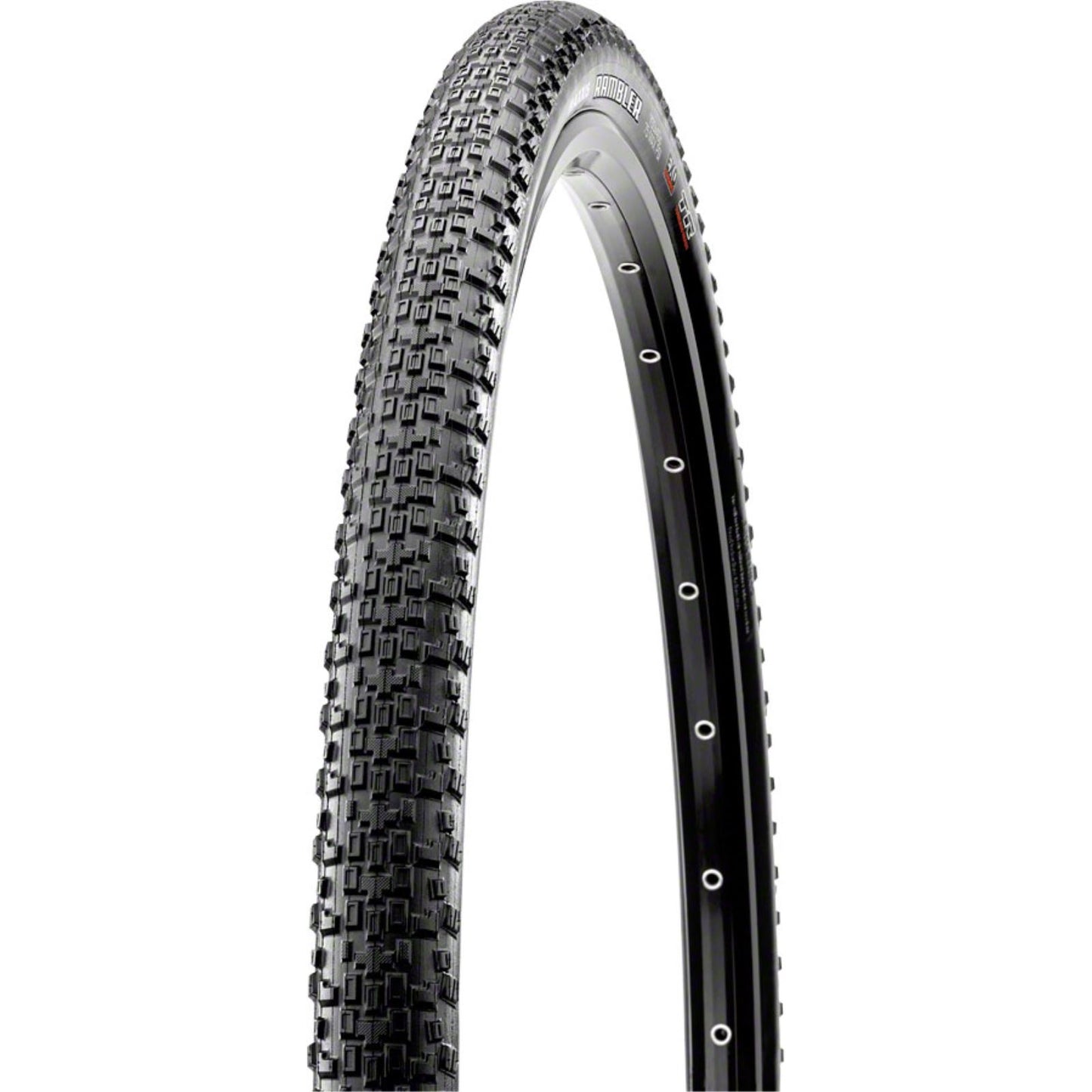 Maxxis - Bicycle Rambler Bike Tire 700x50C 120TPI - Black TB00172600_1270602