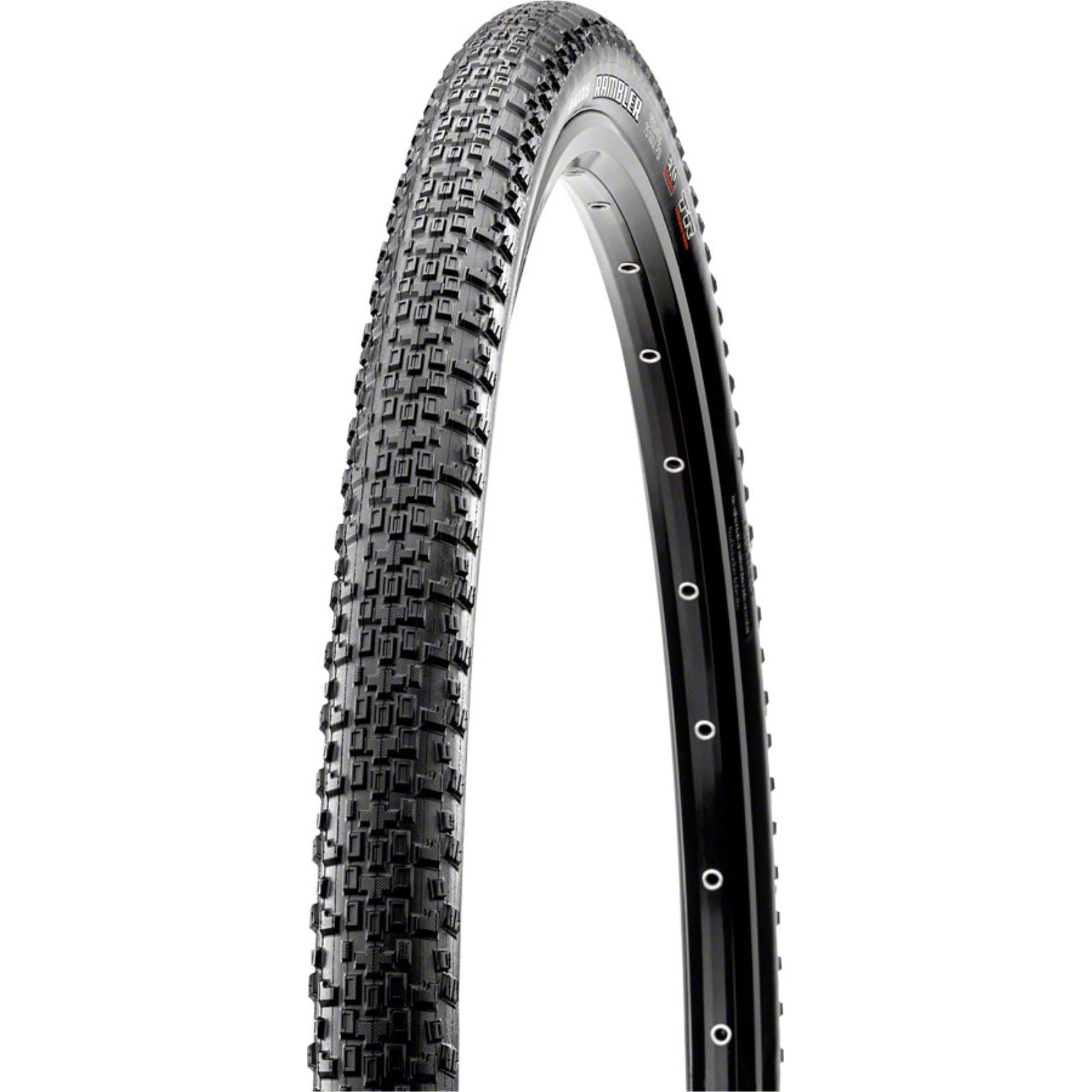 Maxxis - Bicycle Rambler Bike Tire 700x50C 120TPI - Black TB00172600_1270602
