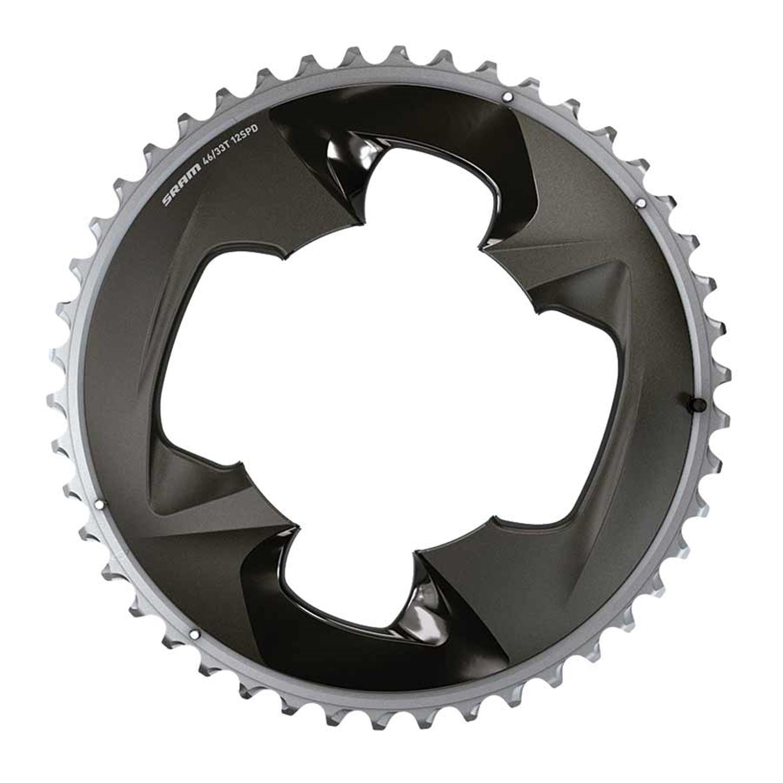 SRAM Force AXS Chainring Teeth: 30 - Aluminum - Black [MPN: 00.6218.015.005]_1114431